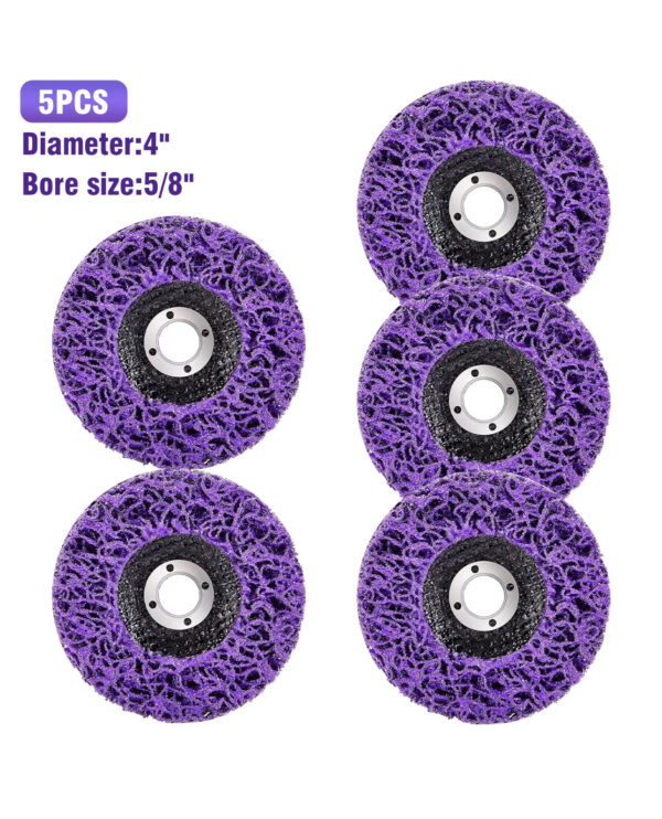 (5PCS) Violet Strip disc 4” - Image 4