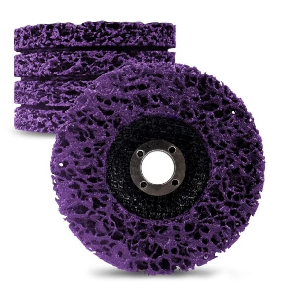 (5PCS) Violet Strip disc 4” - Image 2