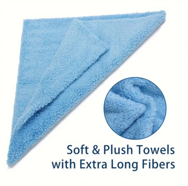 (10PCS) microfiber edgeless towels